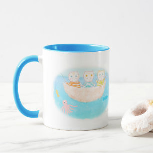 Little Fiscats Illustrationsbecher Tasse