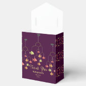 Little Fish Crimson Baby Dusche Danke Geschenkschachtel (Geöffnet)