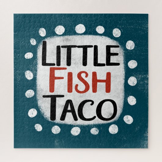 Little Fish Taco Jigsaw Puzzle (Vertikal)