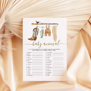 Little Fisherman Baby Animal Match Game