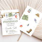 Little Fisherman Baby Shower Einladung