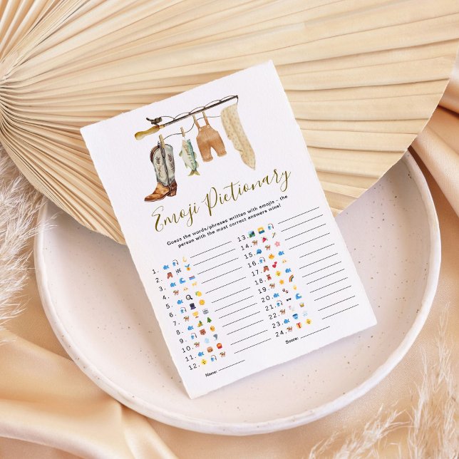 Little Fisherman Baby Shower Emoji Pictionary Game (Von Creator hochgeladen)