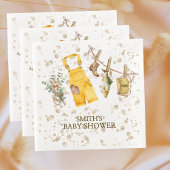 Little Fisherman Baby Showpaper Napkins Serviette