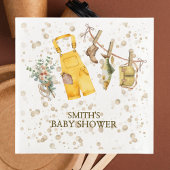 Little Fisherman Baby Showpaper Napkins Serviette