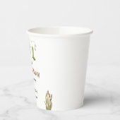 Little Fisherman Fishing Baby Shower Cups Pappbecher (Links)