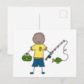 Little Fisherman Postkarte (Vorne/Hinten)