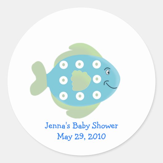 Little Fishy TROPICAL FISH Fevor Sticker (Vorderseite)