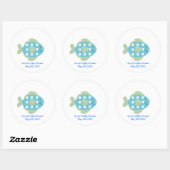 Little Fishy TROPICAL FISH Fevor Sticker (Blatt)