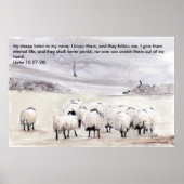 'Little Flock (Christlich)' Print Poster (Vorne)