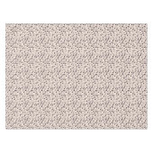 Little Flora Black Cream Tischdecke (Vorderseite (Horizontal))