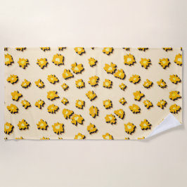 Little flowers strandtuch