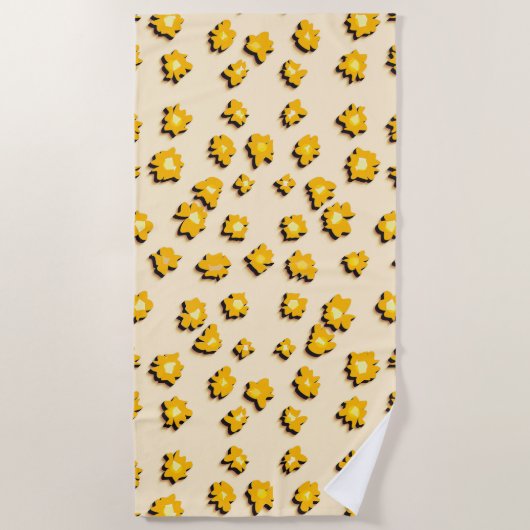 Little flowers strandtuch (Vorderseite)