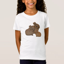 Little Fluffy Bunny Rabbits T-Shirt