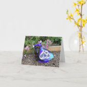 Little Flutterby Karte (Gelbe Blume)