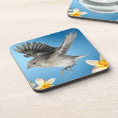 Little Flying Bird Getränkeuntersetzer (Linke Seite)