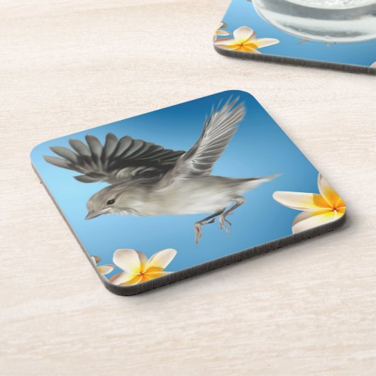 Little Flying Bird Getränkeuntersetzer (Linke Seite)