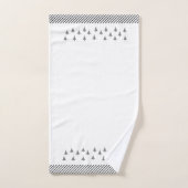 Little Forest White Badhandtuch Set (Handtuch)