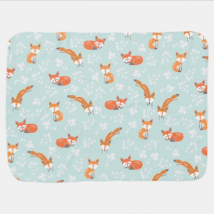 Little Fox Baby Blanket Babydecke