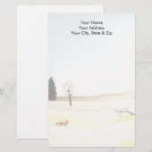 Little Fox Briefpapier (Vorne/Hinten)