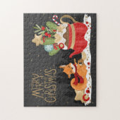 Little Fox Christmas Puzzle (Vertikal)