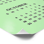 Little Fox Design 2026 Calendar Poster (Ecke)