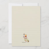 Little Fox Einladung (Rückseite)