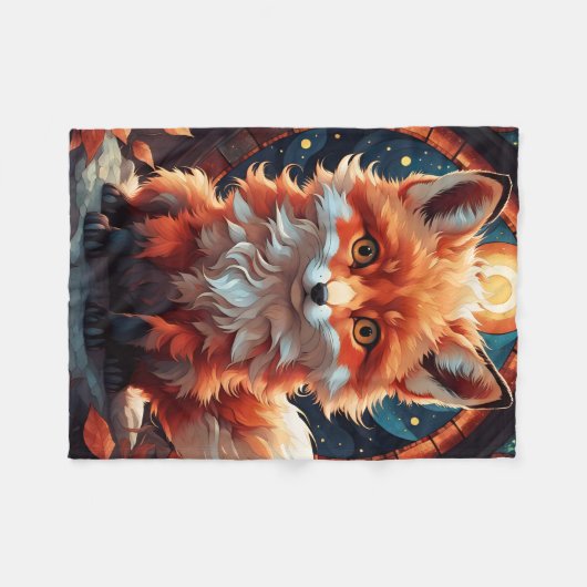 Little Fox Fleecedecke (Vorderseite (Horizontal))