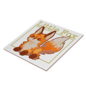 Little fox, fliese (Seite)
