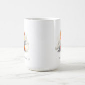 Little fox in winter kaffeetasse (Mittel)