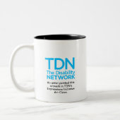 Little Fox Lieben Schnee Zweifarbige Tasse (Links)