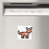 Little Fox Magnet (In Situ (Geschirrspüler))