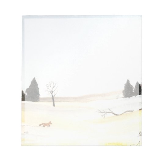 Little Fox Notizblock (Vorderseite)