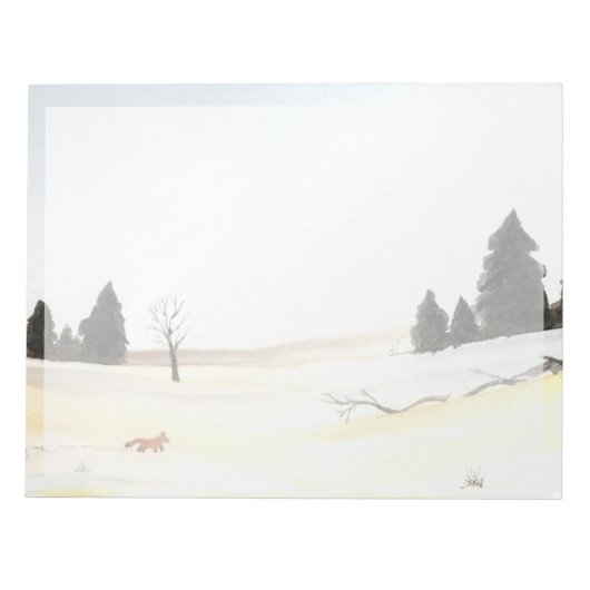 Little Fox Notizblock (Vorderseite)