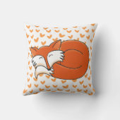 Little Fox Schlafen Kissen (Rückseite)