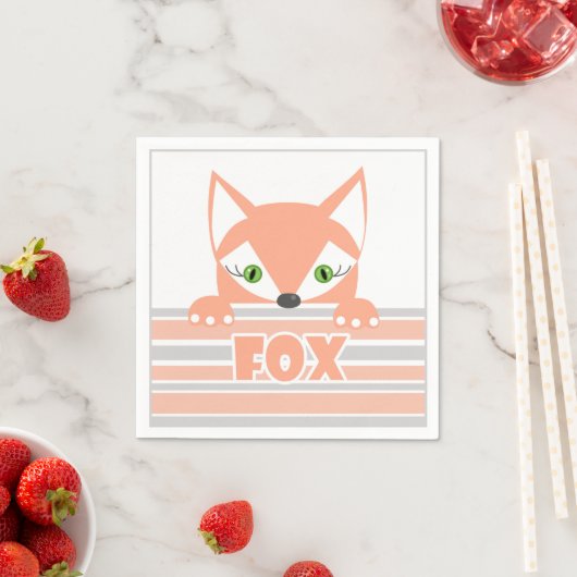 Little Fox Serviette (Beispiel)