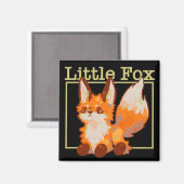 Little Fox, vosje Magnet (Vorderseite/Rückseite)