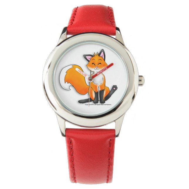 Little Fox Watch Armbanduhr (Vorderseite)