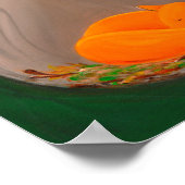 Little Fox | Woodland Kinderzimmer Dreamy Poster (Ecke)