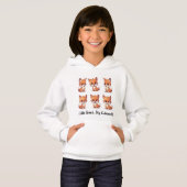 "Little Foxes, Big Cuteness". Hoodie (Vorne ganz)