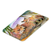 Little Fox's Nickerchen Time Magnet (Linke Seite)