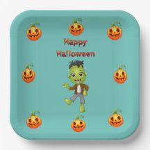 Little Frankenstein Halloween Thema.