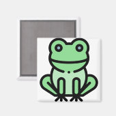 Little Frog Magnet (Vorderseite/Rückseite)