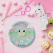 Little Frog Pond Kid's Birthday Pappteller (Party)