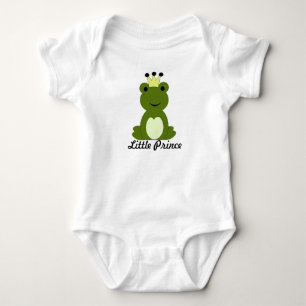 Little Frog Prince Baby Boy Strampler