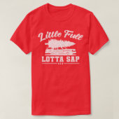 Little Full Lotta Sap Weihnachtsferien T-Shirt (Design vorne)