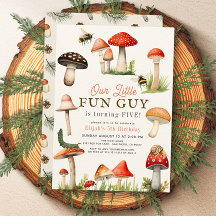 Little Fun Typ Mushroom Bee Boy Geburtstag