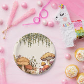 Little Fungi Mushroom Theme Pappteller (Party)