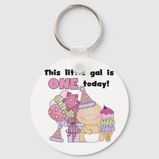 Little Gal ist ein Tshirts und Geschenke Schlüsselanhänger (Vorderseite)