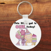 Little Gal ist ein Tshirts und Geschenke Schlüsselanhänger (Vorderseite)