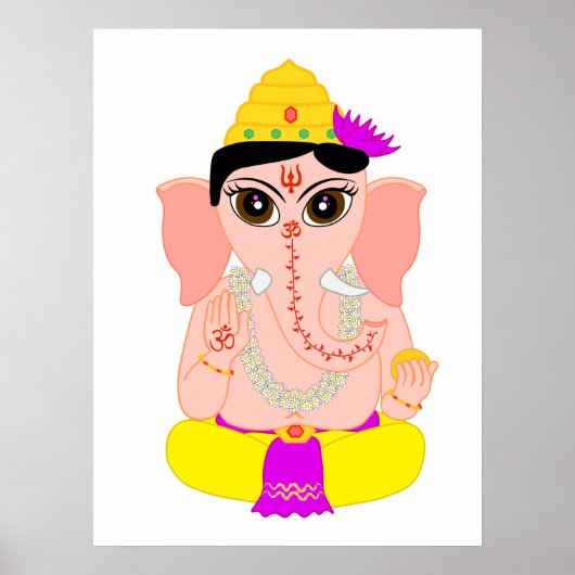 Little Ganesha Poster (Vorne)